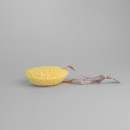 Губка для душу та ванни жовта