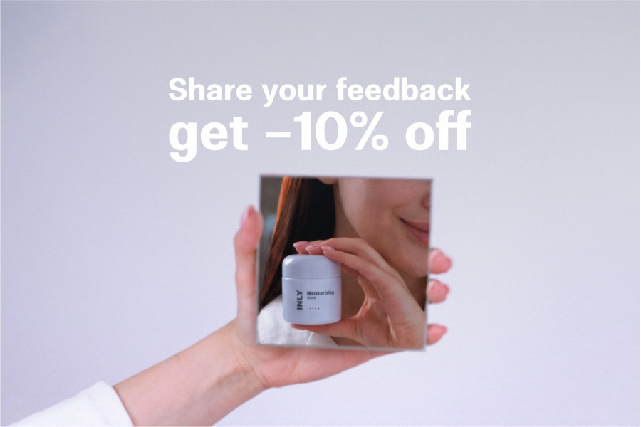 We listen, we take your feedback into account, and we thank you with a discount