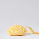 Губка для душу та ванни жовта