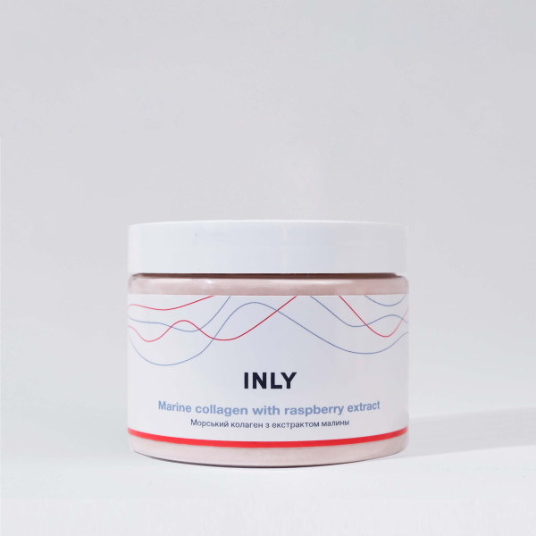 INLY Marine Collagen with raspberry extract 